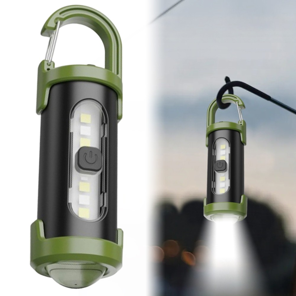 Lightweight Keychain Flashlight with Bright LED for Portable Illumination