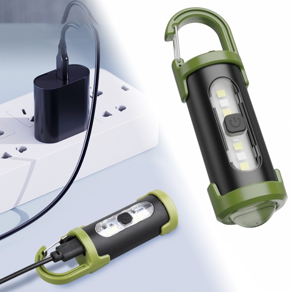 Lightweight Keychain Flashlight with Bright LED for Portable Illumination