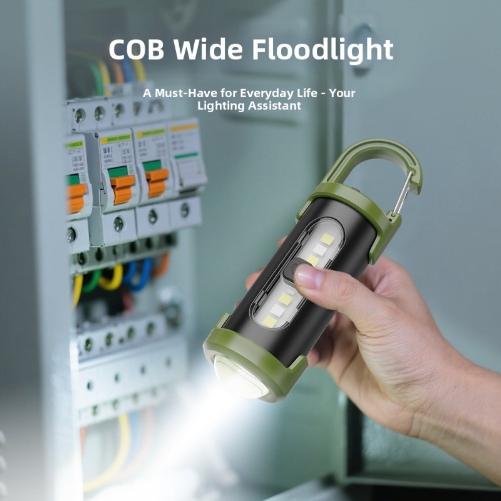 Lightweight Keychain Flashlight with Bright LED for Portable Illumination