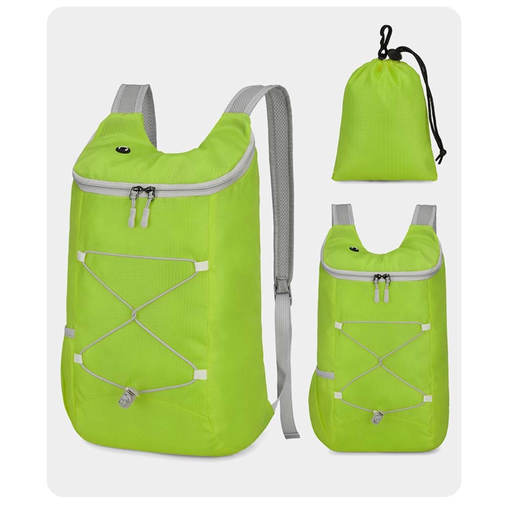 Foldable Hiking Bag Hiking Packable Pocket-sized Built-in Headphone Jack