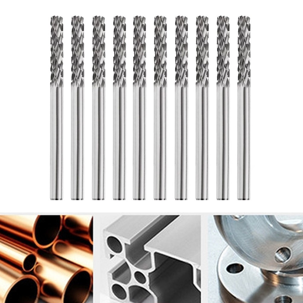 Rotary File Set For Mold Making Carbide Material End Mill Grinding Head