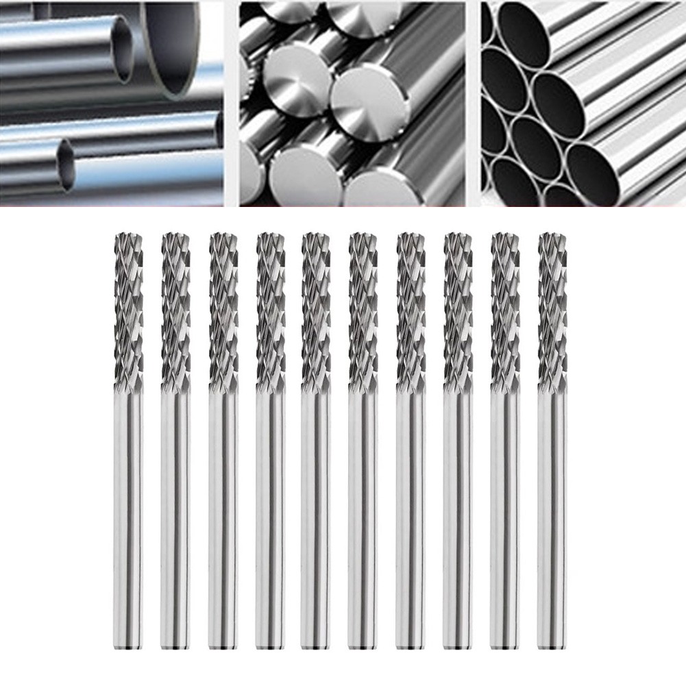 Rotary File Set For Mold Making Carbide Material End Mill Grinding Head