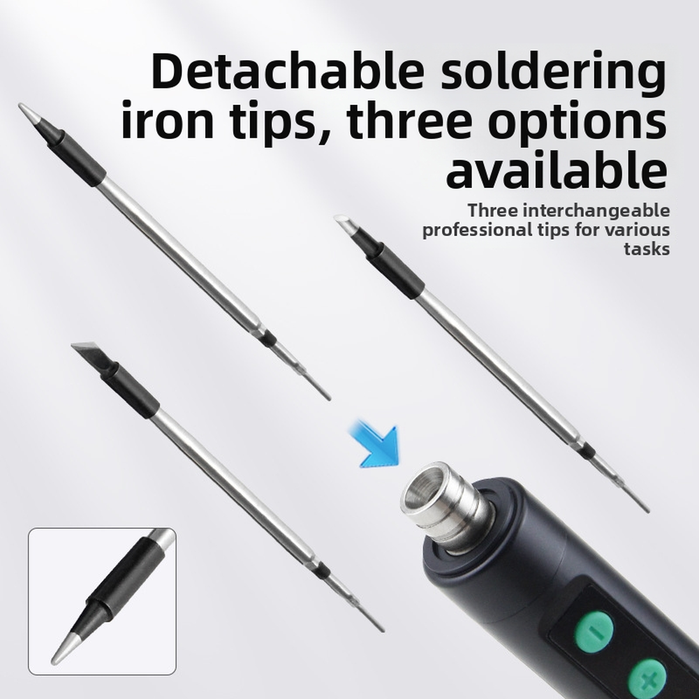 Electronic Repair Soldering Iron with Precision Control and Portability