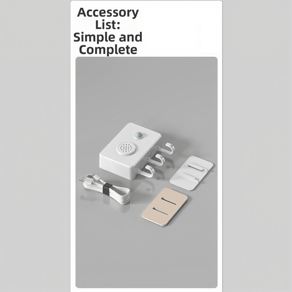Entry Detection Alarm with Customizable Voice Message for Retail Space
