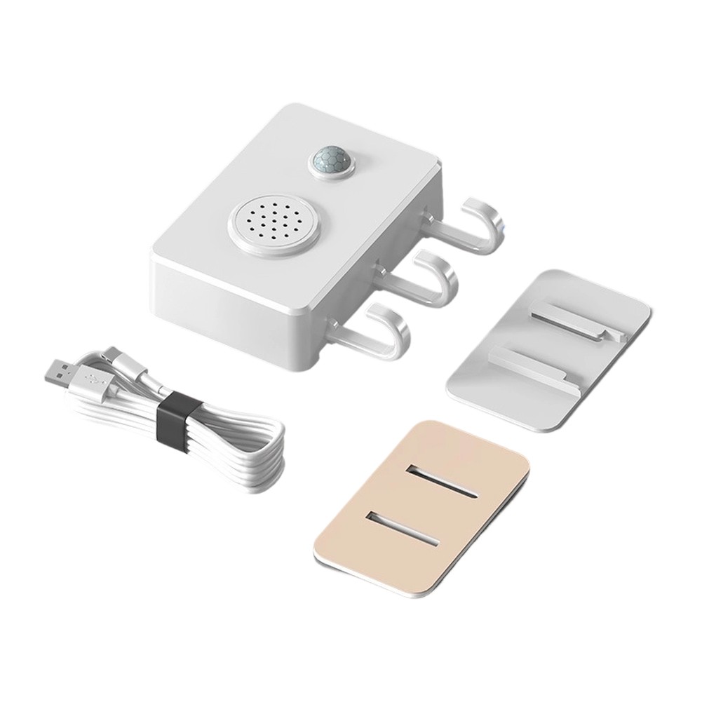 Entry Detection Alarm with Customizable Voice Message for Retail Space