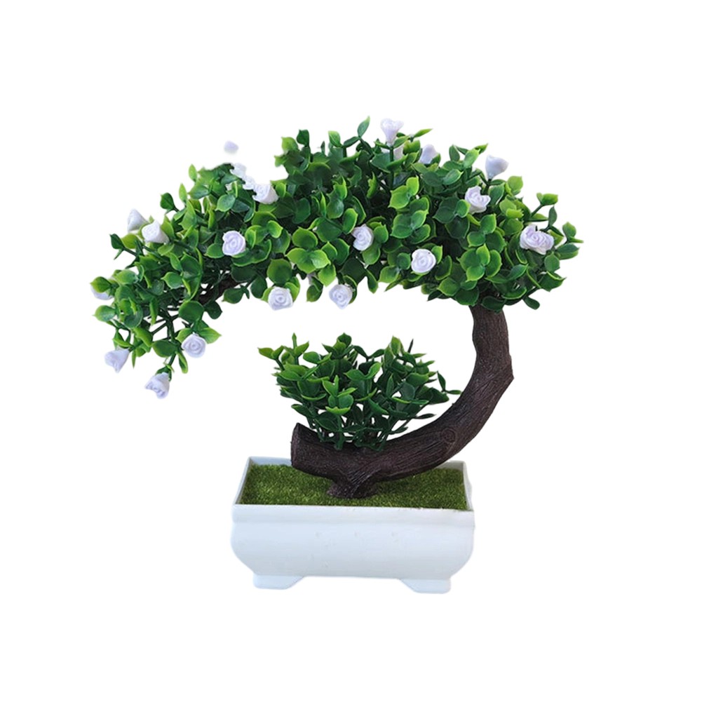 Realistic Artificial Bonsai Tree for Home Office Decor Easy Care Indoor Plant