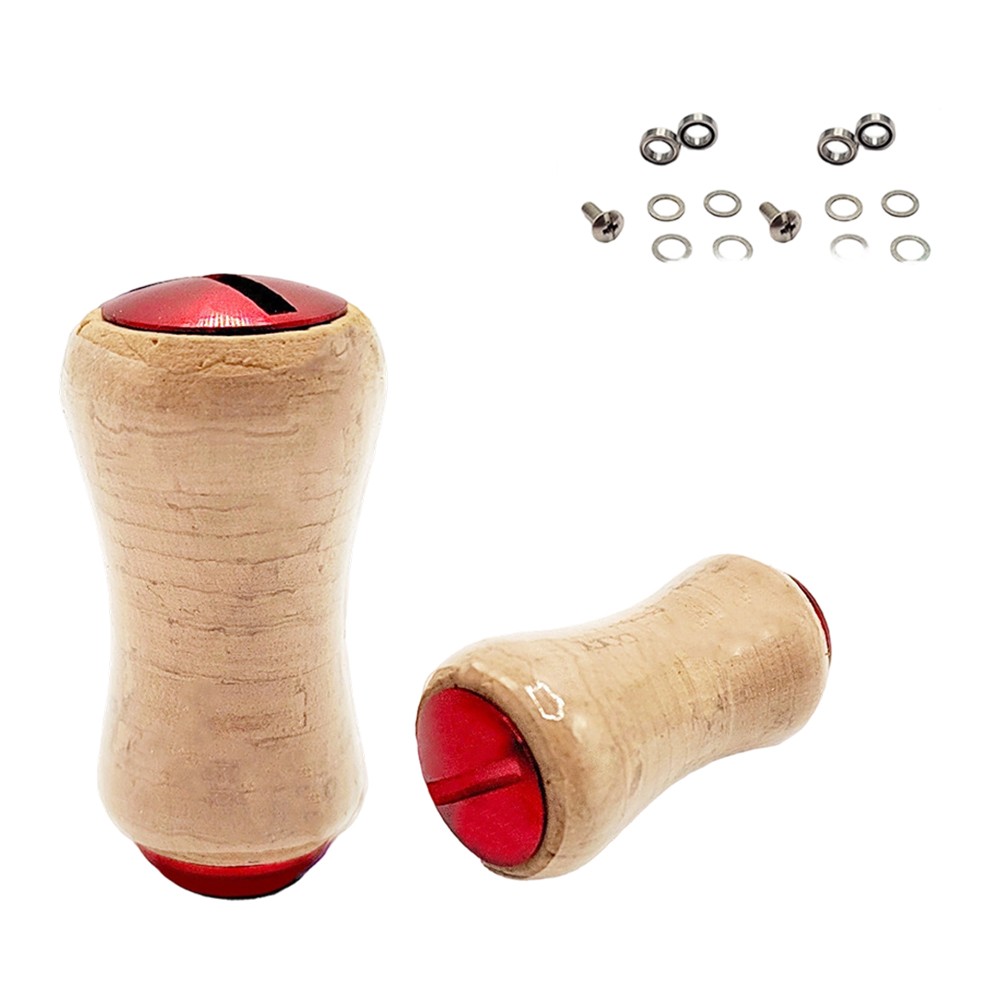 Cork Material Knob for DAIWA For ZILLION For ALPHAS For TATULA Reel 6.6g Weight