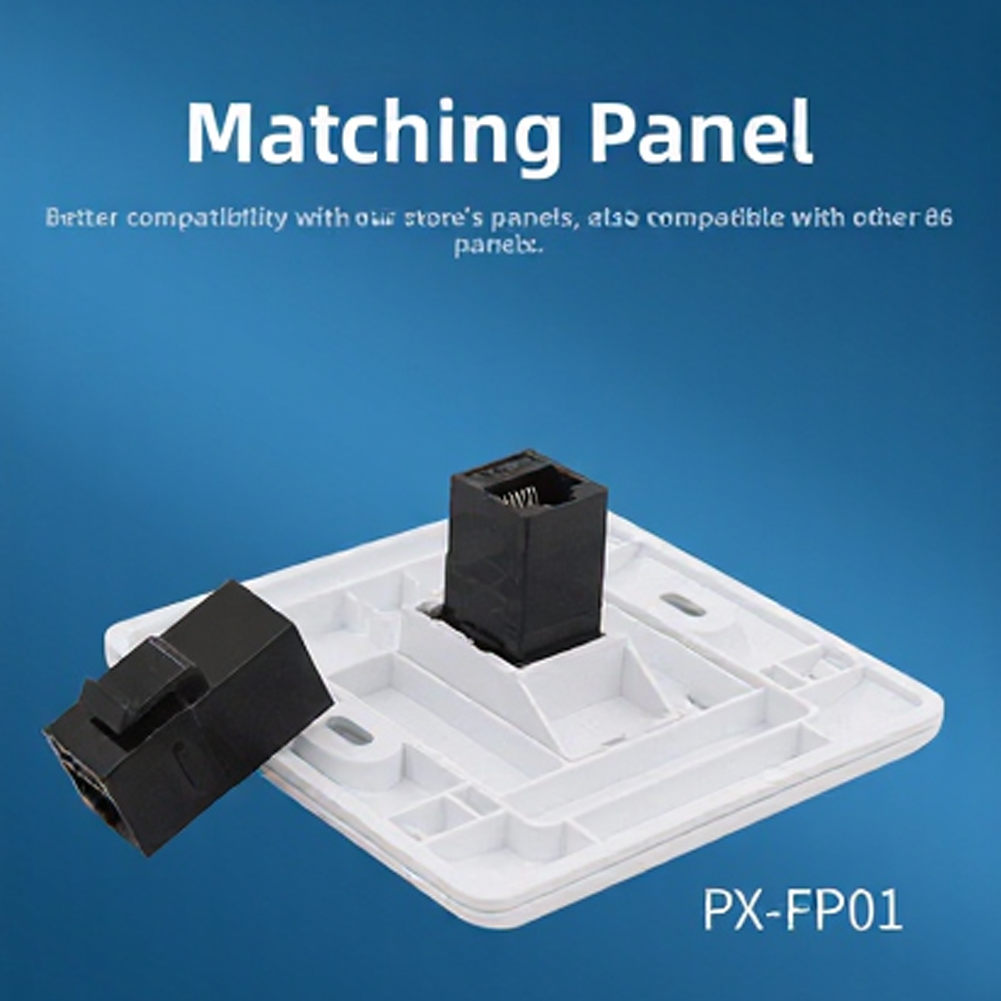 4 Pack For RJ45 Network Module for Ethernet Cable Connection Patch Panel Use