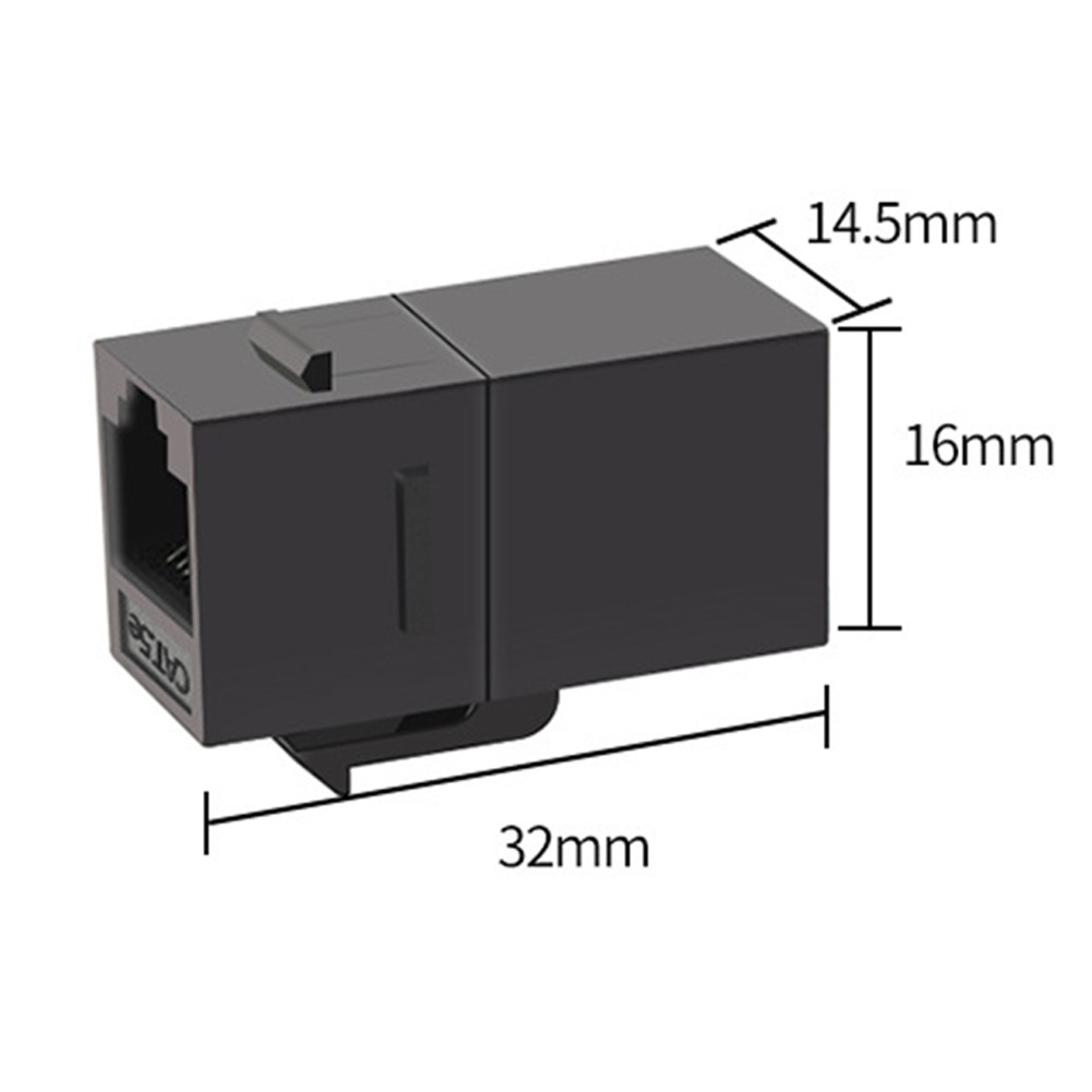4 Pack For RJ45 Network Module for Ethernet Cable Connection Patch Panel Use