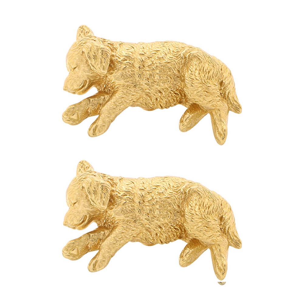 For Home Decor for accent Handle Golden Retriever Shaped for Cabinet Fronts