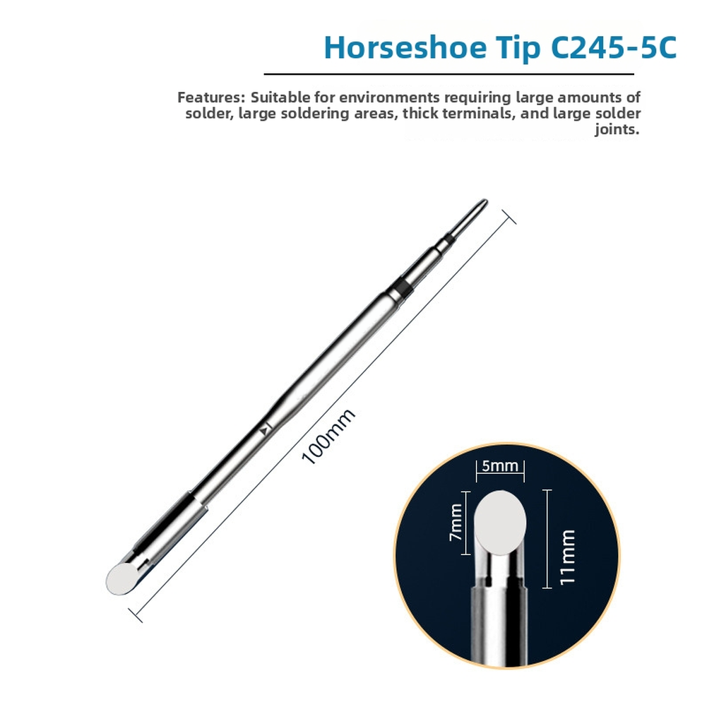 C245 Soldering Iron Tip with Efficient Heat Transfer and Stable Temperature
