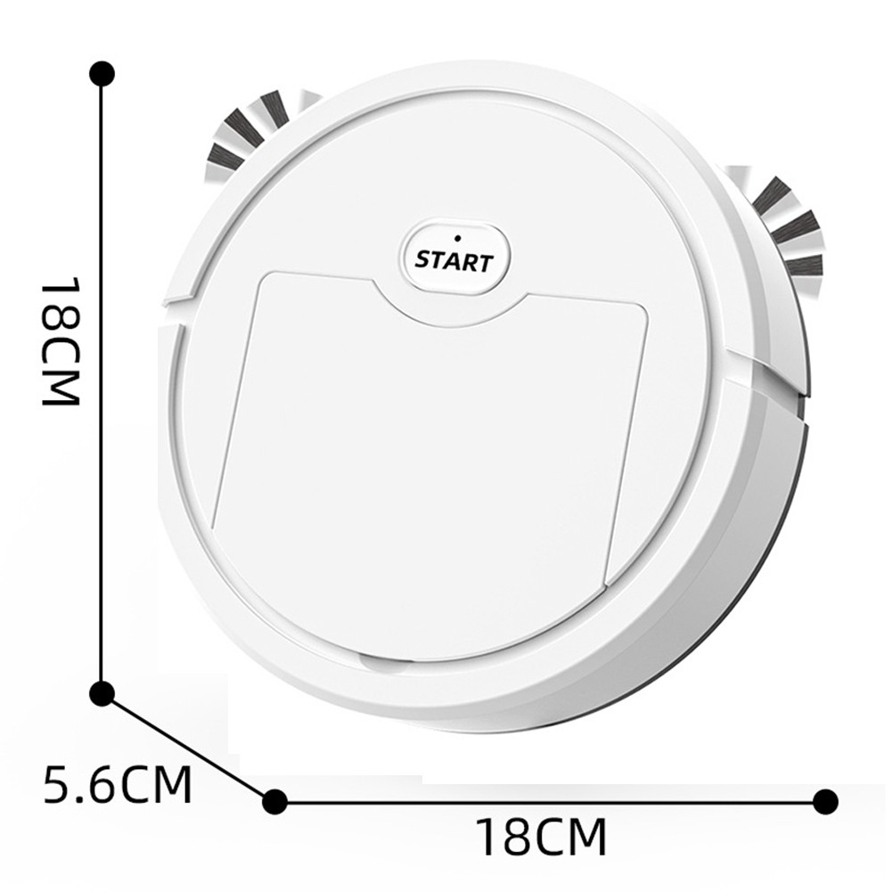 Smart Robot Vacuum with Obstacle Detection Sweeping Vacuuming and Mopping