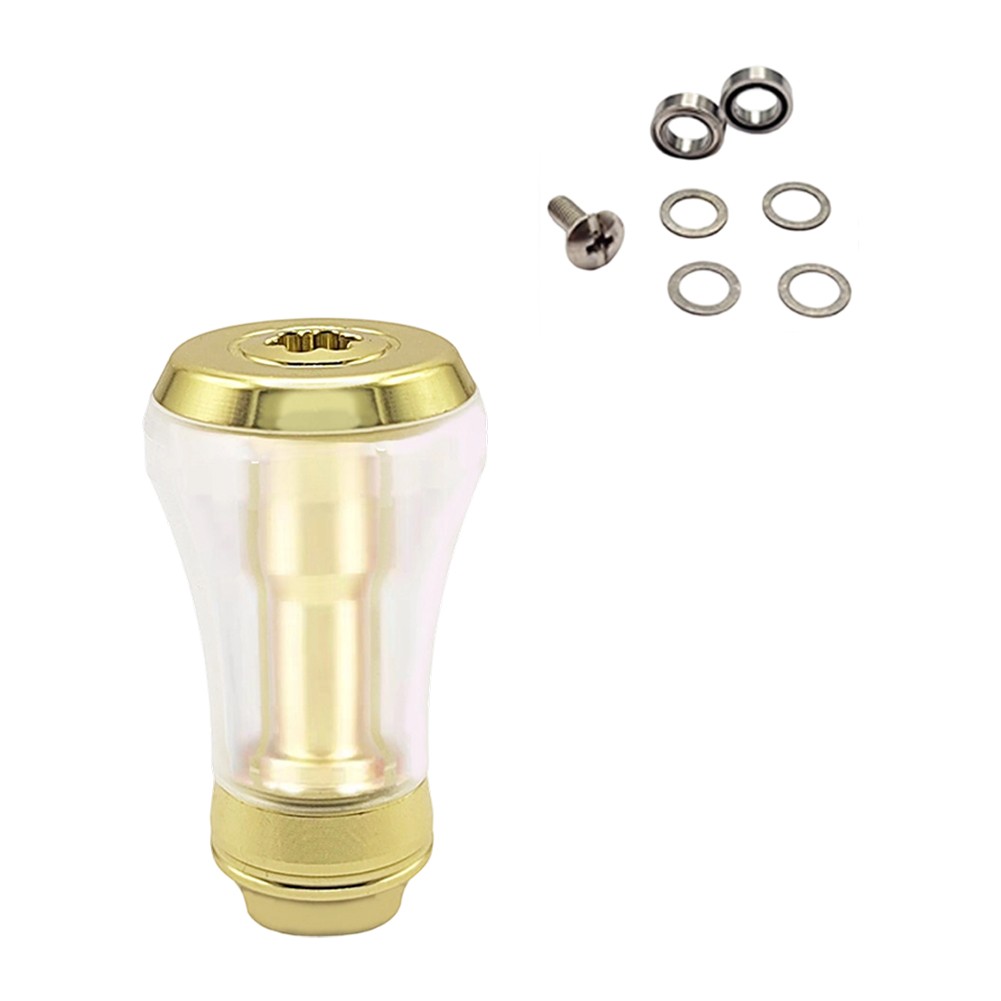For DAIWA Fishing Reel Replacement Knob CNC Aluminum Alloy PMMA Polymer