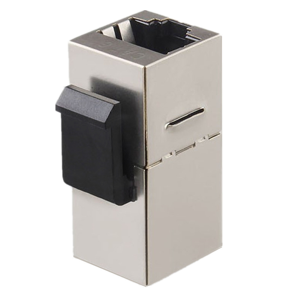 4pcs Stainless Steel CAT6A Shielding Module for Ethernet Installations