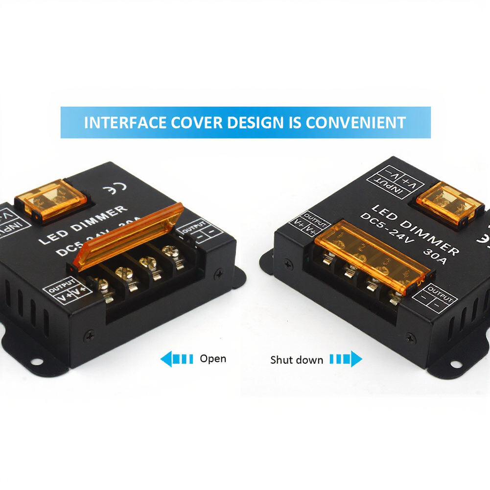 Capacitive Touch LED Controller 30A RF Wireless for DC5V 12V 24V Strips