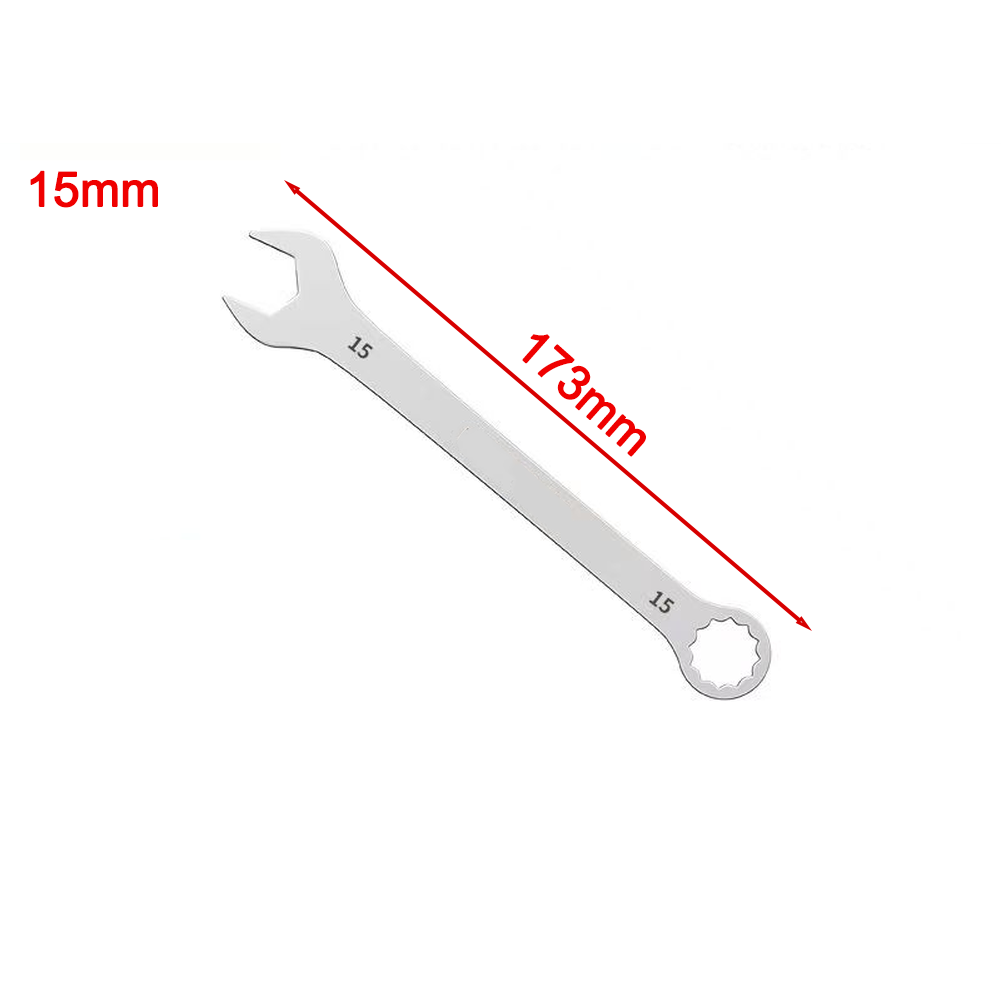 Compact 3mm Thin Open End Wrench 4-32mm for Tight Space Mechanical Work