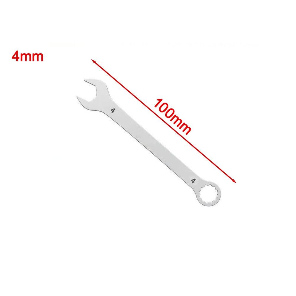Compact 3mm Thin Open End Wrench 4-32mm for Tight Space Mechanical Work