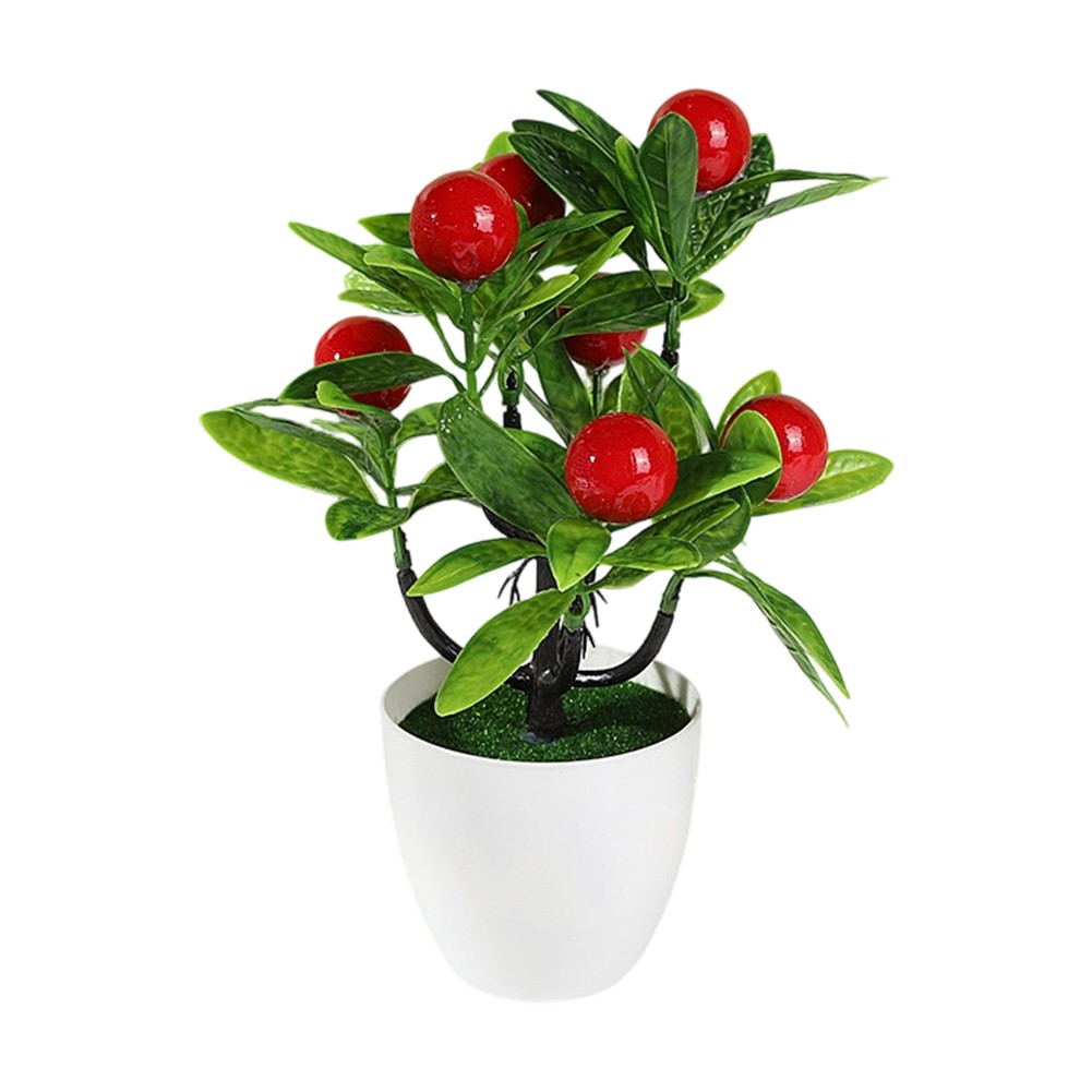Fruit Bonsai Coffee Table Decor Coffee Table Decoration Fade Resistant