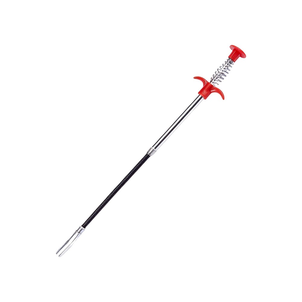 Drain Cleaning Tool with Four Claws and Hand Pinch Mechanism for Pipes