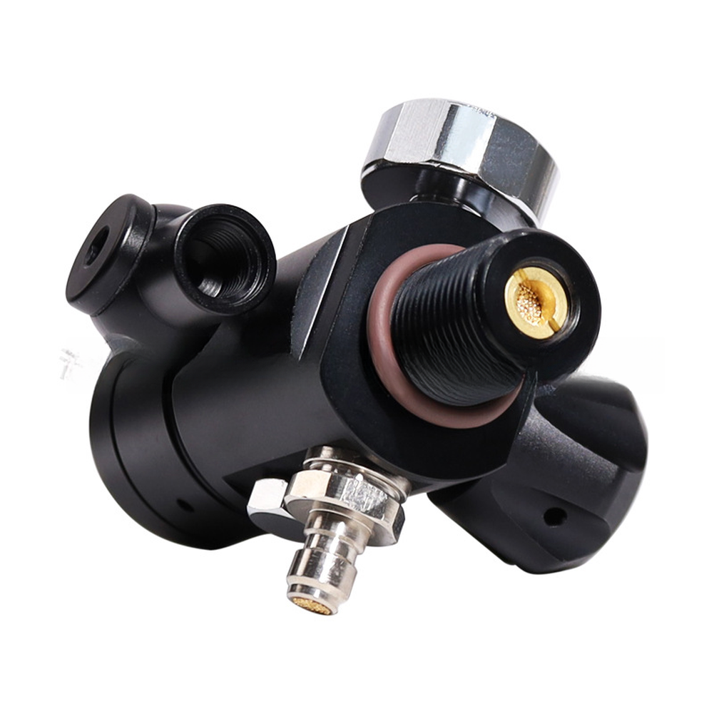 360 Swivel Joint Dive Regulator for Flexible Hose Routing M18x1.5 Thread