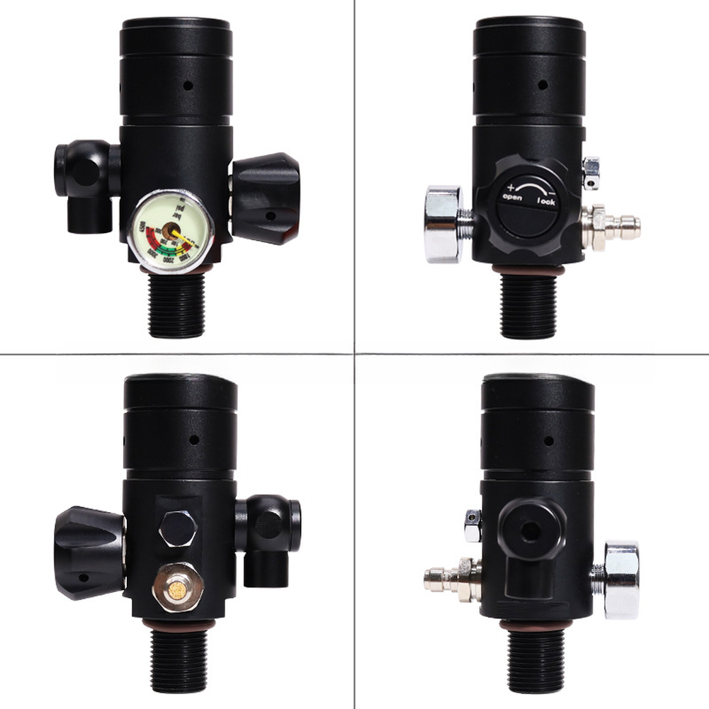 360 Swivel Joint Dive Regulator for Flexible Hose Routing M18x1.5 Thread