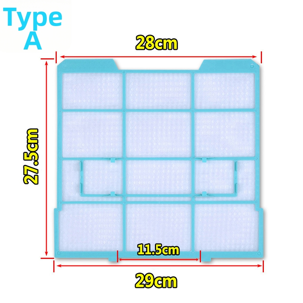 Air Conditioner Filter Screen for Midea AC Units Dustproof Plastic Mesh