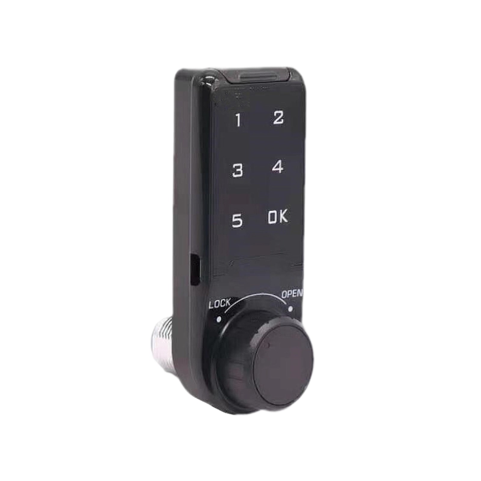 Black Electronic Lock for For letter Boxes Gym Locker Doors Sauna Wardrobe