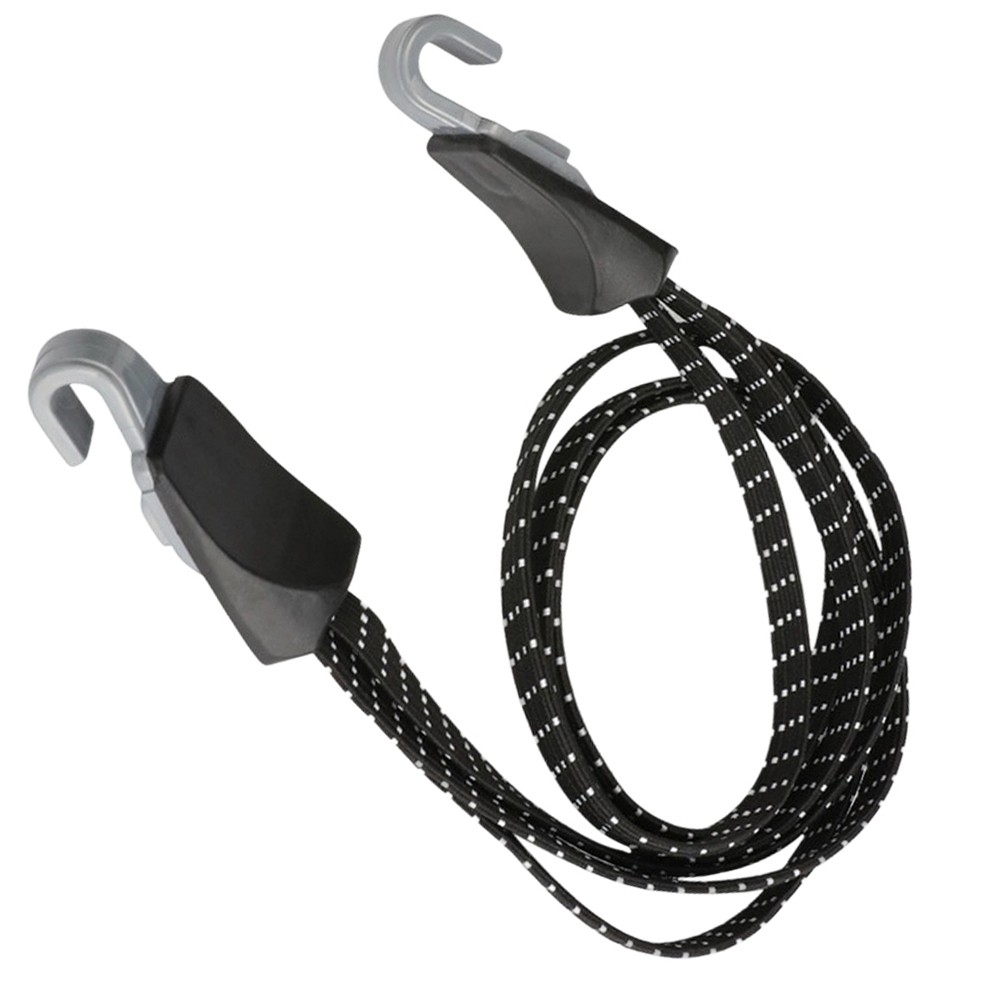 68CM Elastic Rope for Luggage Packing and Bicycle Rack Load Stabilization