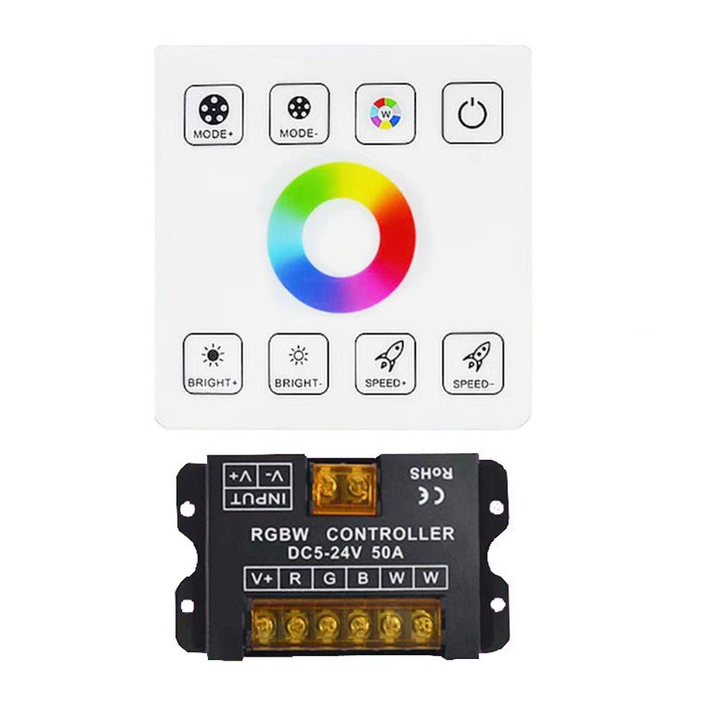 LED Strip RF Touch Panel 30A High Power Controller for Wide Voltage Range