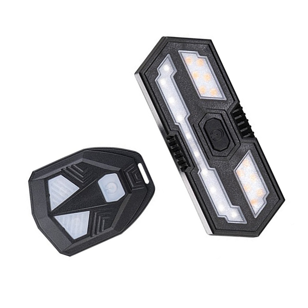 LED Wireless Taillights for Mountain Bikes with Easy Remote Activation