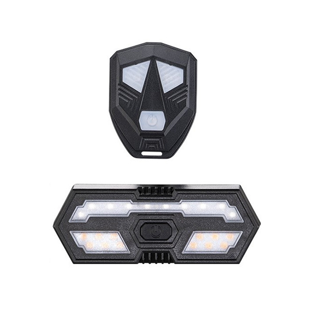 LED Wireless Taillights for Mountain Bikes with Easy Remote Activation
