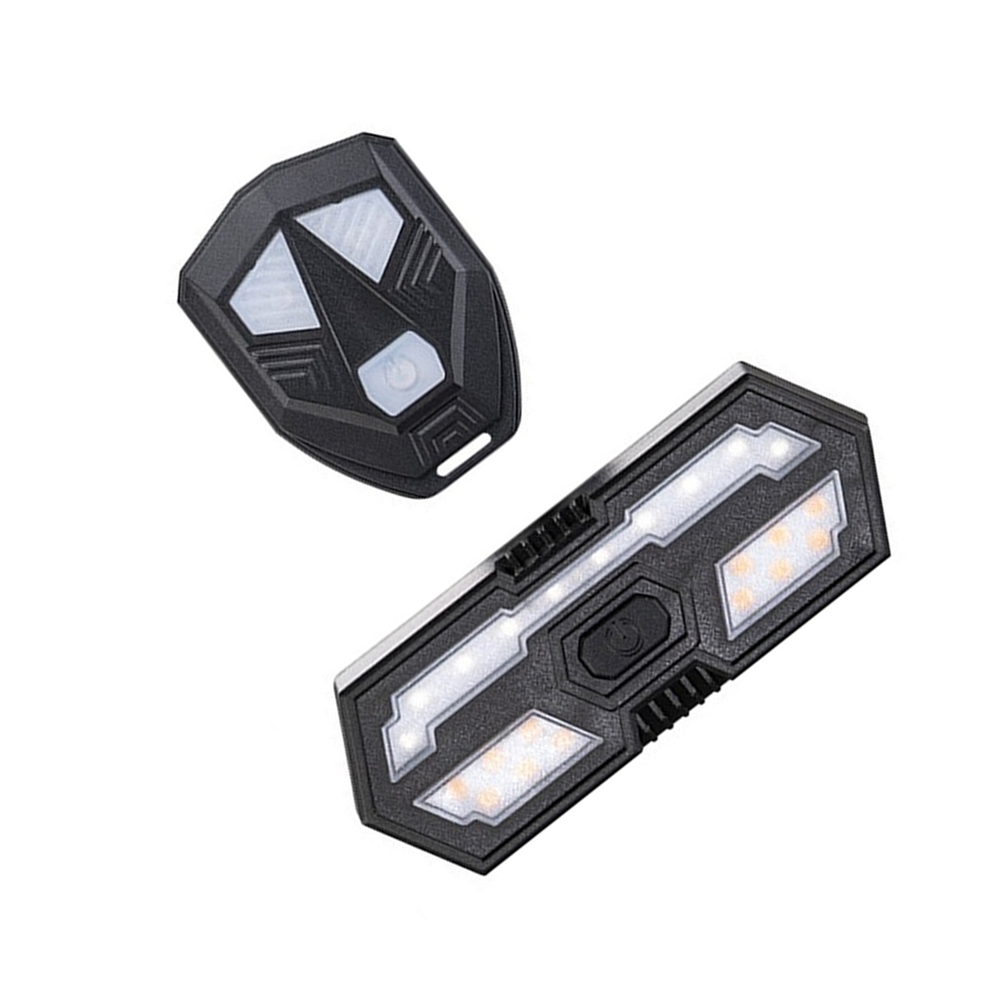 LED Wireless Taillights for Mountain Bikes with Easy Remote Activation