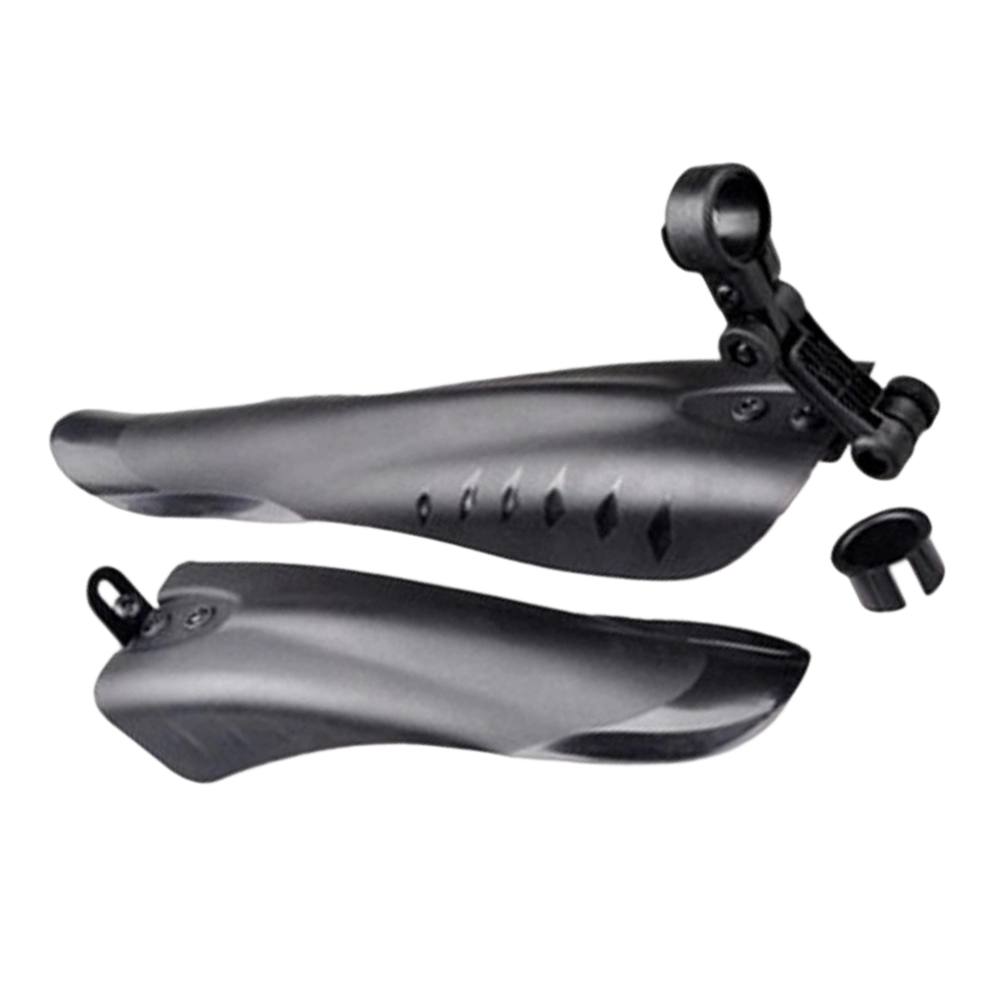 Bicycle Mudguard Plastic Material Lightweight Design Mounting Hardware Included