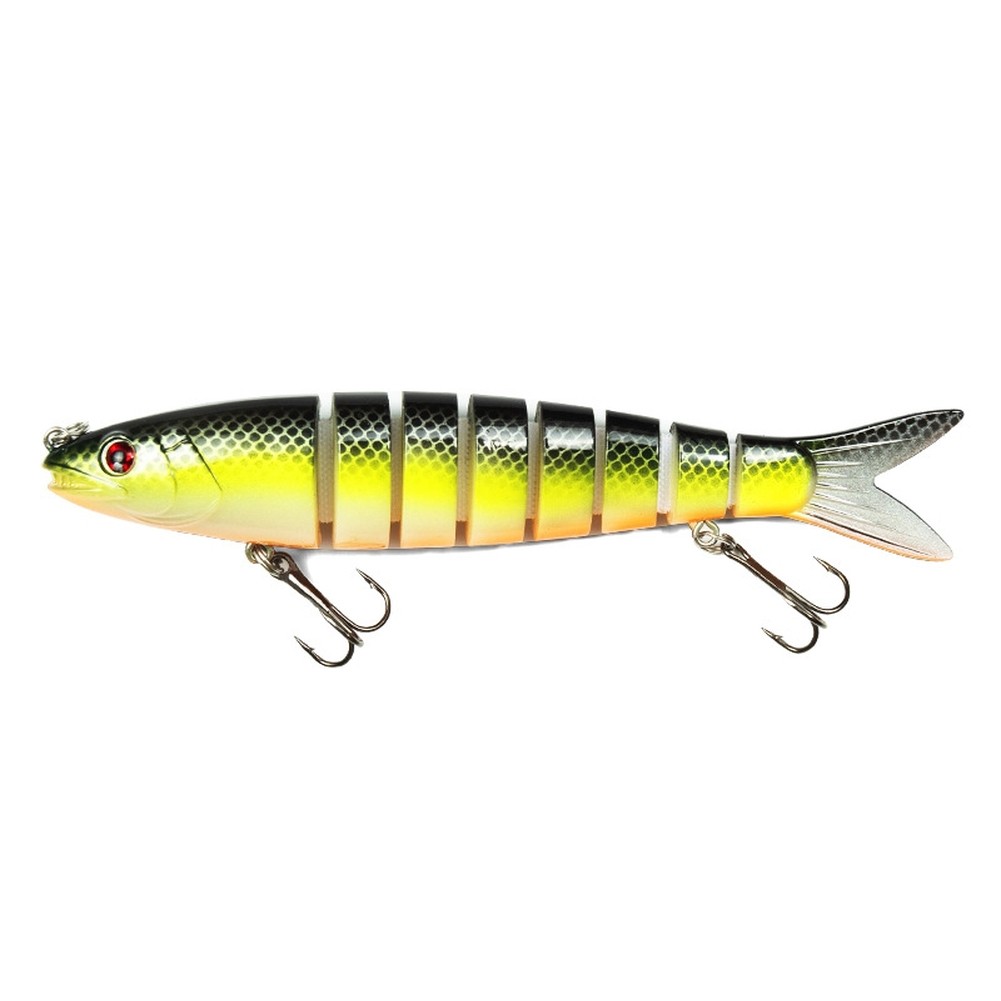 For multi-Segmented Trout Lure with Abrasion Resistant Fabric Construction