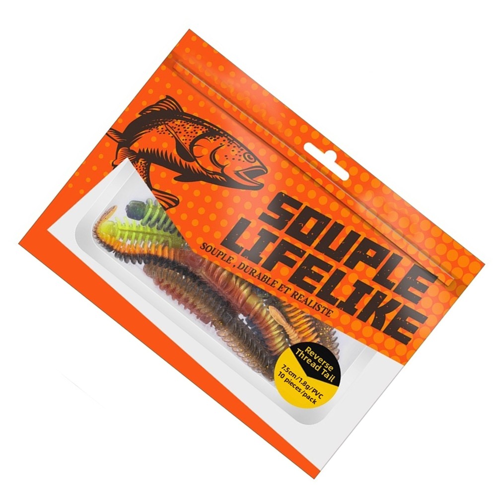 Paddle Tail Swimbait with Rectangular Propeller Tail for Freshwater For Fishing