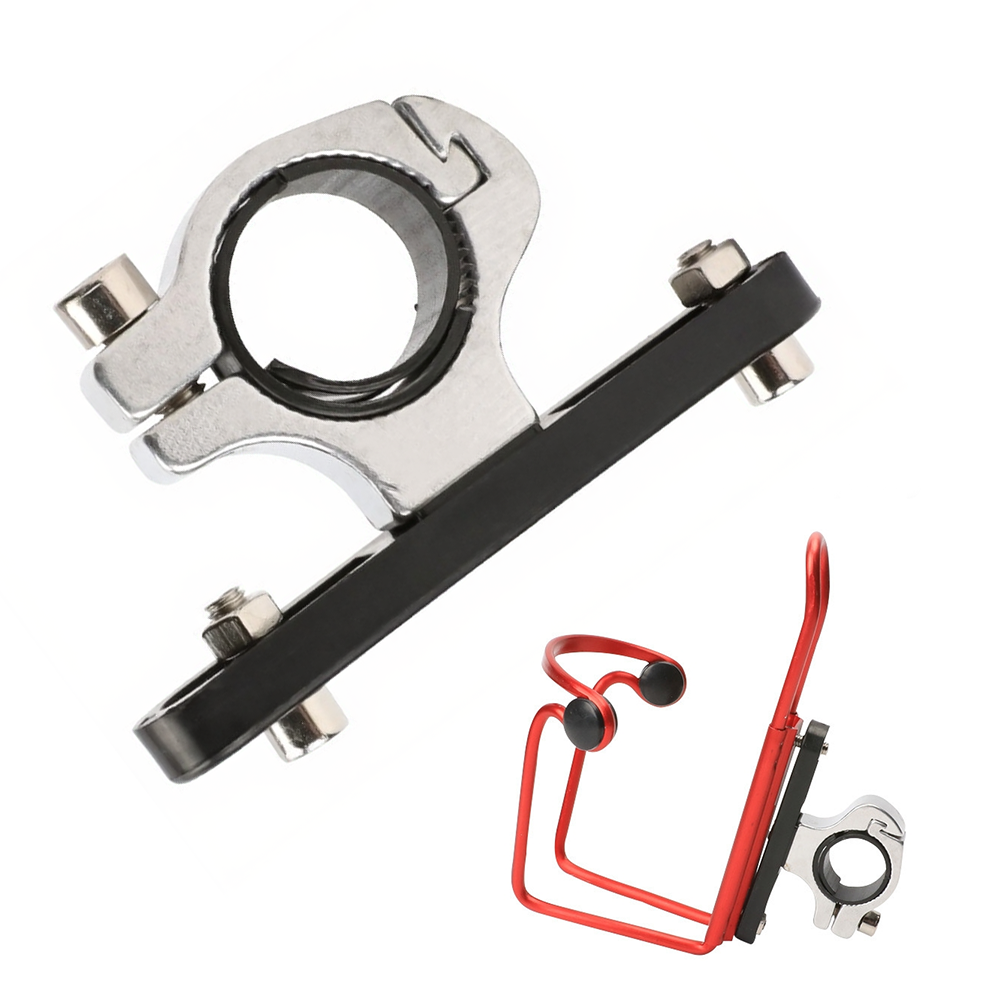 Aluminum Alloy MTB Bottle Holder Adapter Buckle 8×2.4cm Lightweight 40g