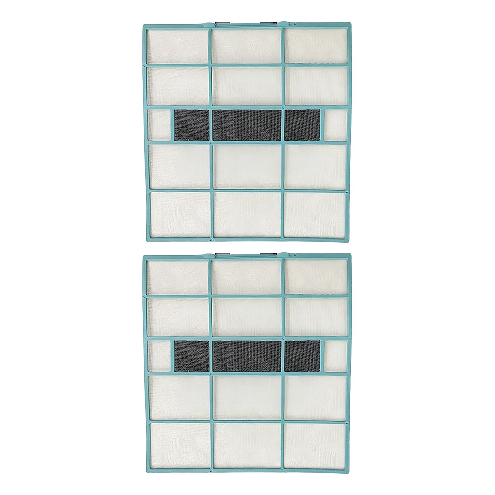 2pcs Air conditioning indoor unit filter accessories dust filter screen