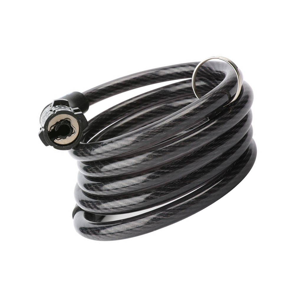 Robust Steel Wire Bicycle Lock 0.8x120cm Password Enabled Compact Carry