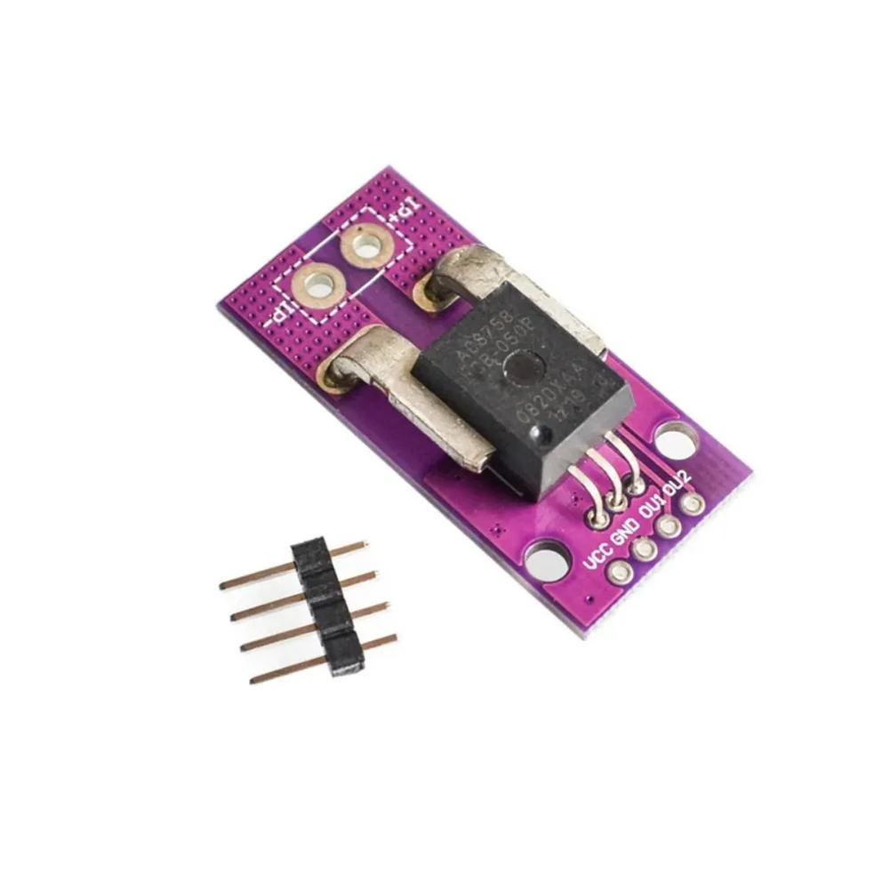 Hall Current Sensor 50A/100A Sensor For Arduino Projects Inline Current Sensing