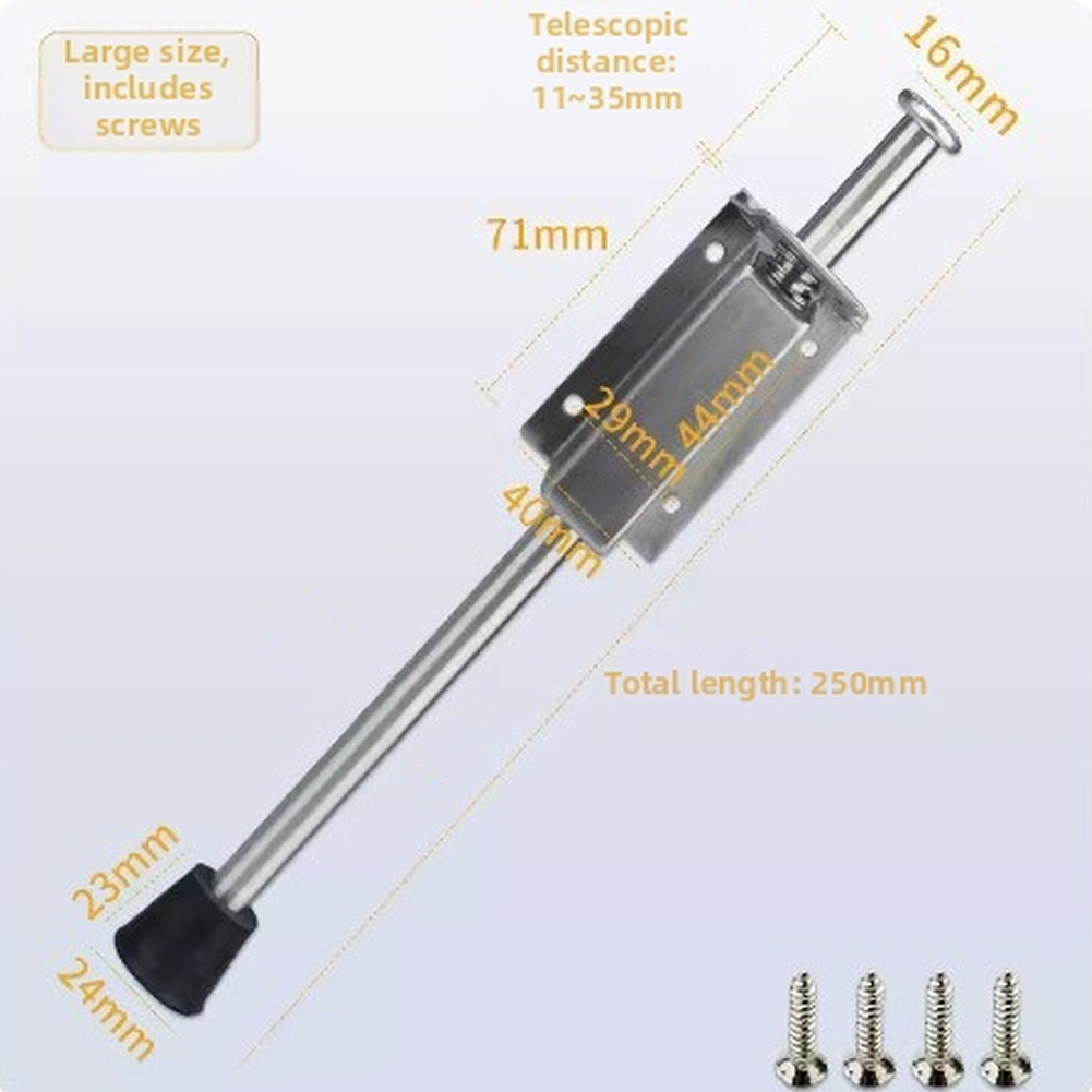 Stainless Steel Door For stabilizer Foot Pedal with Non Scratch Rubber Base