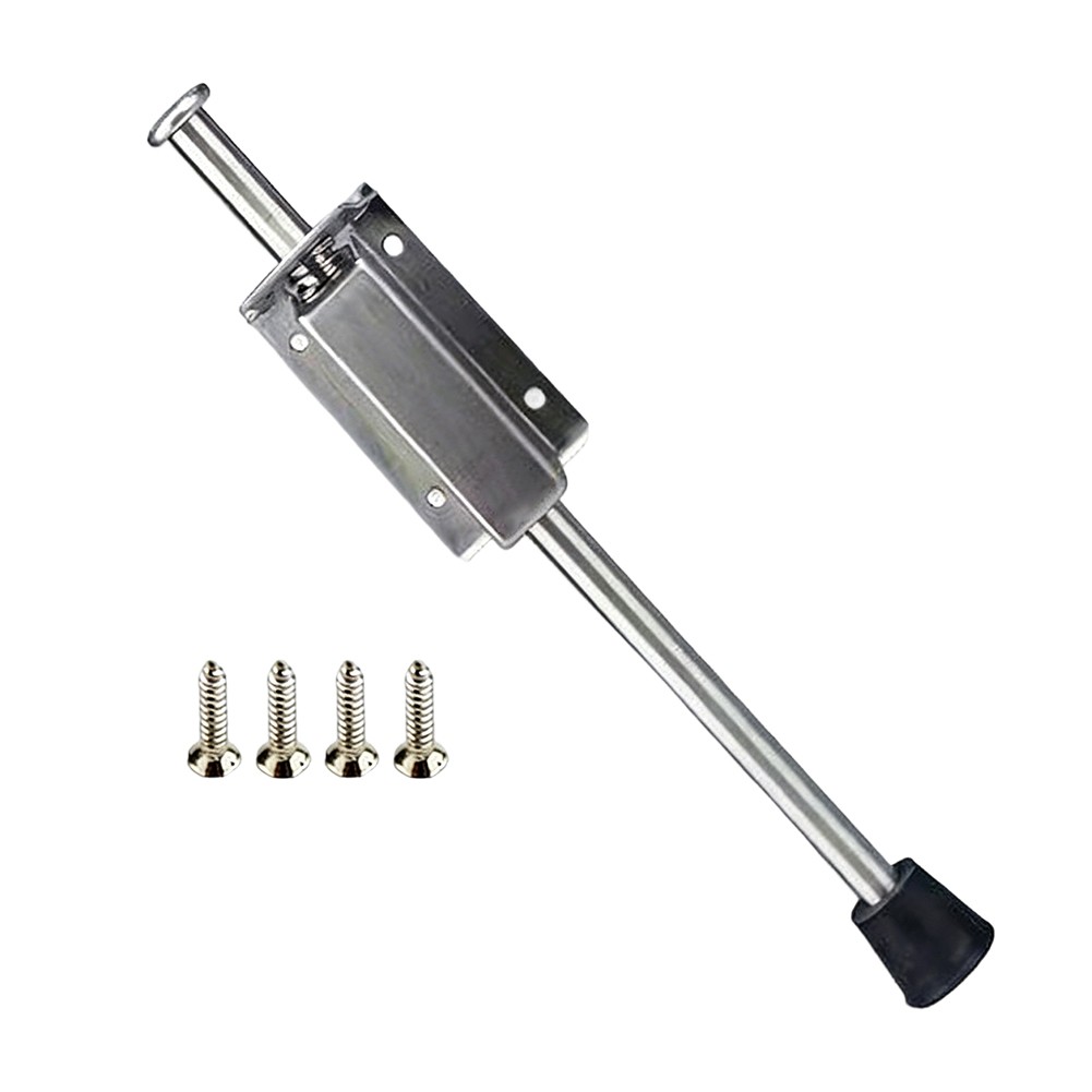 Rubber Door Stopper Foot Pedal Door Stainless Steel Construction Single Unit