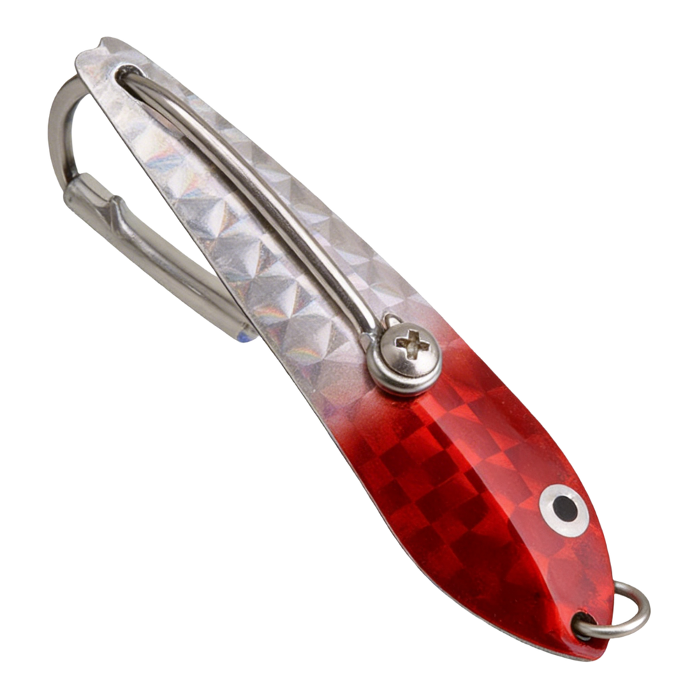 Spanish Mackerel Lure Trolling Jig Single Hook Sharpened Hook Point 3D Eyes