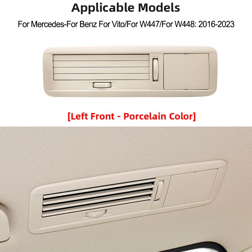 Air Conditioner Vent Roof AC Vent Trim Plastic Construction Vehicle-specific Fit