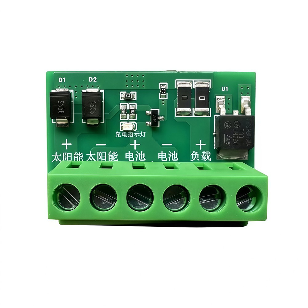 Automatic Solar Controller Board for Solar Lighting 38x25mm Plastic Enclosure