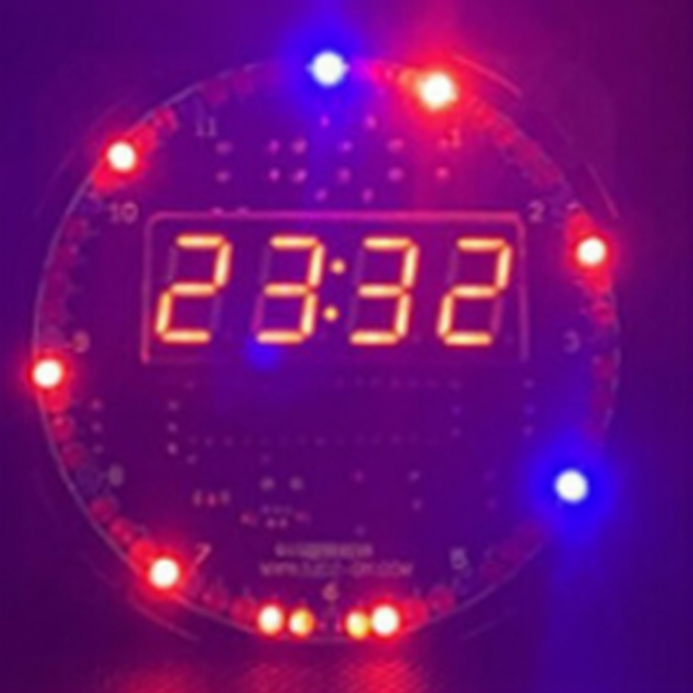 Digital Electronic Clock Kit for Soldering Projects USB Powered 5V Input