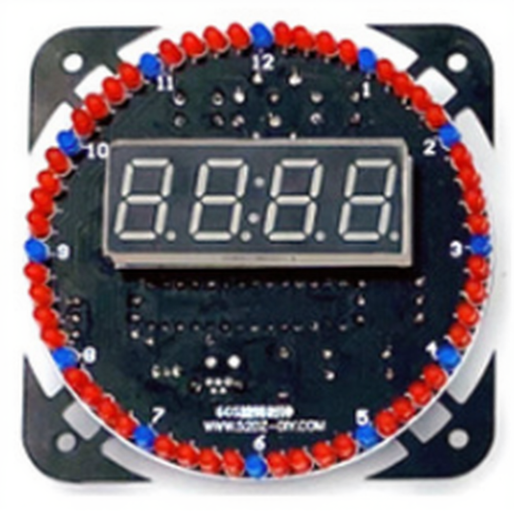 Digital Electronic Clock Kit for Soldering Projects USB Powered 5V Input