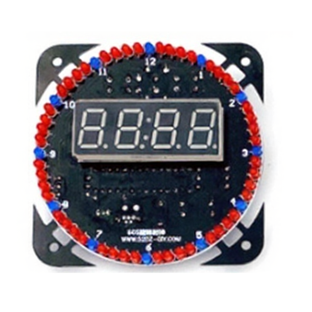 Digital Electronic Clock Kit for Soldering Projects USB Powered 5V Input