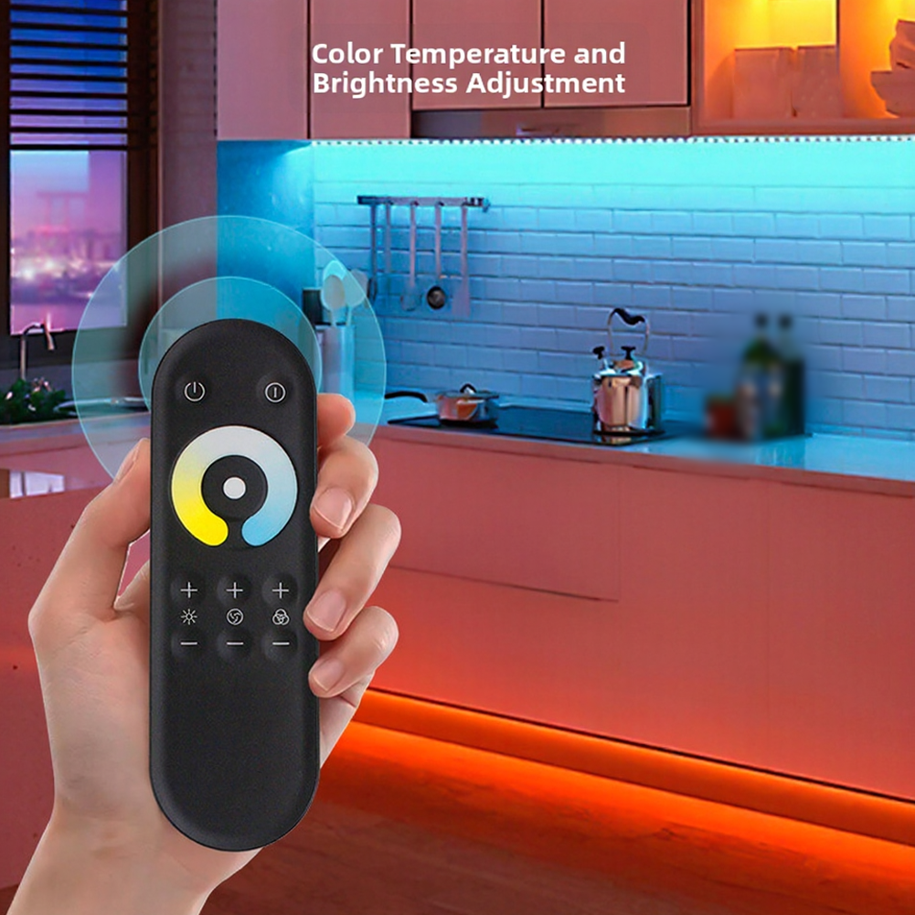 RF2.4GQ Wireless Touch Dimmer Controller for Warm Cool White LED Lighting