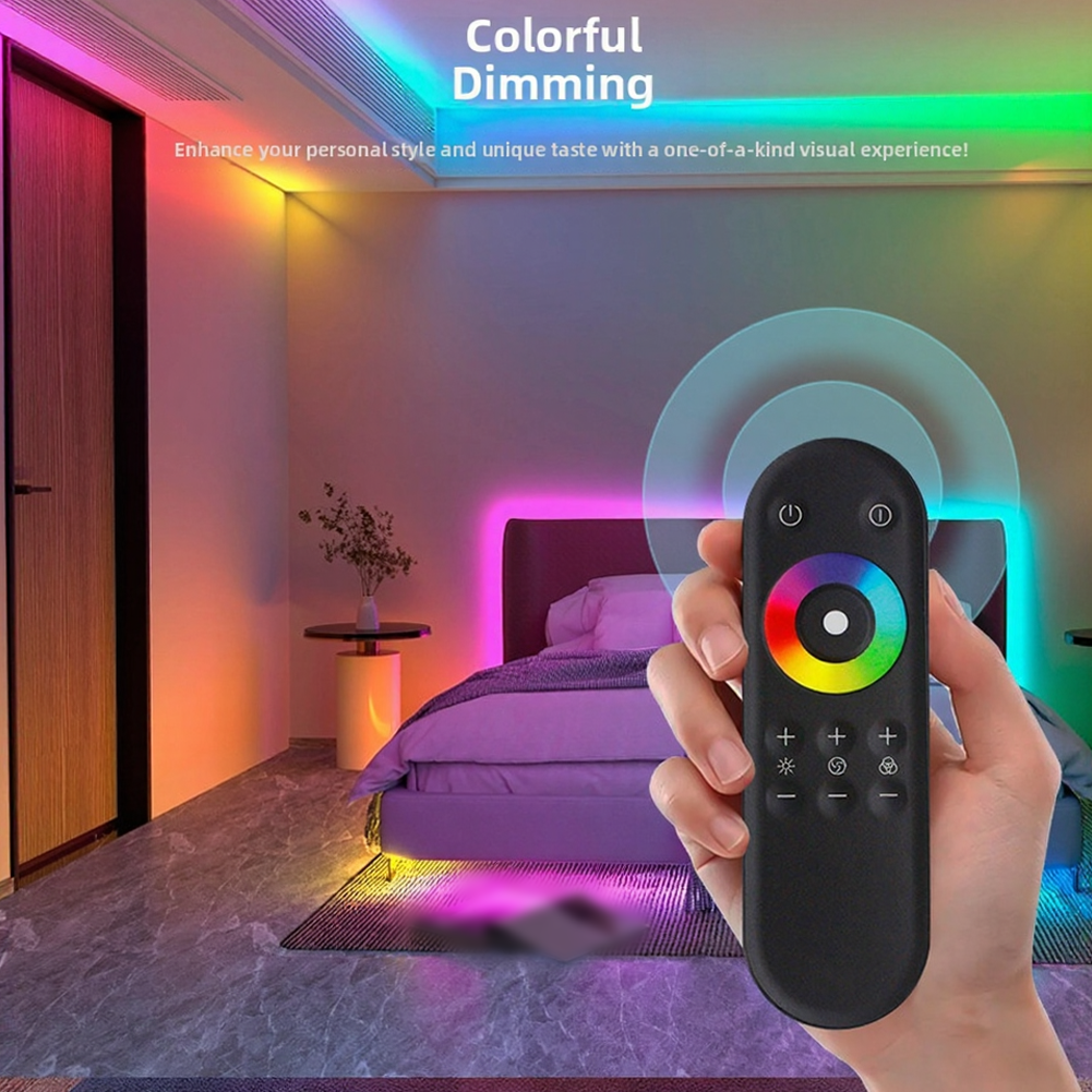 RF2.4GQ Wireless Touch Dimmer Controller for Warm Cool White LED Lighting