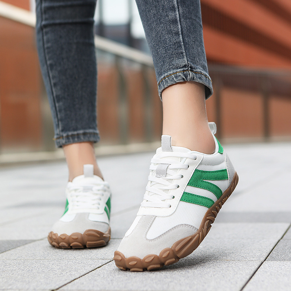 Slip Resistant Sneakers Hiking Shoes For City Commuting Soft Cushioning Midsole